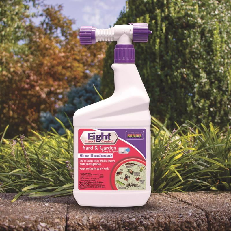 Bonide Eight Yard & Garden Insect Killer Liquid 32 oz — Residential Use, Standard Application
