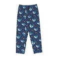 thumbnail image 4 of Daiia Cartoon Sharks2 Women's Sleep Pant with Pockets and Drawstring,Pajama Pants-Large, 4 of 9