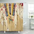 thumbnail image 1 of ABPHQTO Western American on South Tribal Home Cultural Cortina de ducha 150x180 cm, 1 of 1