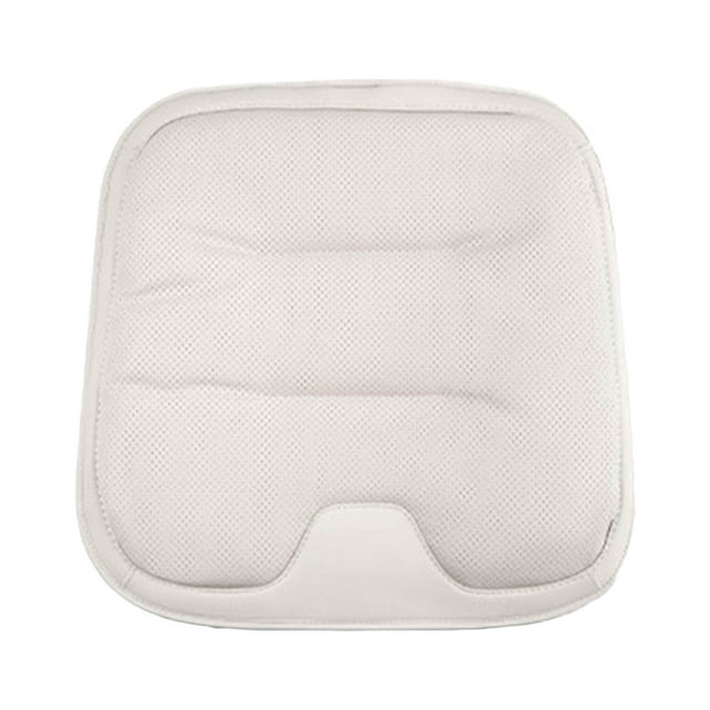 Cushion Seat Pad for Car Interior Enhancement Skin-Friendly Leather-Top Seat Cushions with Breathable Mesh - and Scratch- Comfort for Prolonged Driving