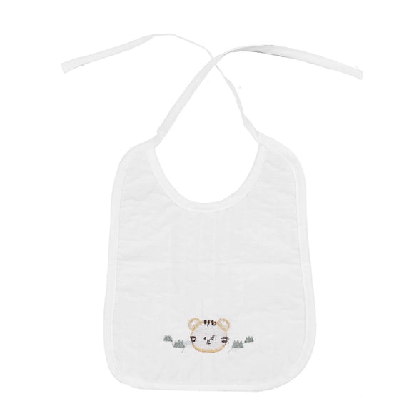 Cartoon Baby Bib Cartoon Design Strong Water Absorption Soft Lightweight Skin Friendly Newborn Bib for Baby Toddler Tiger