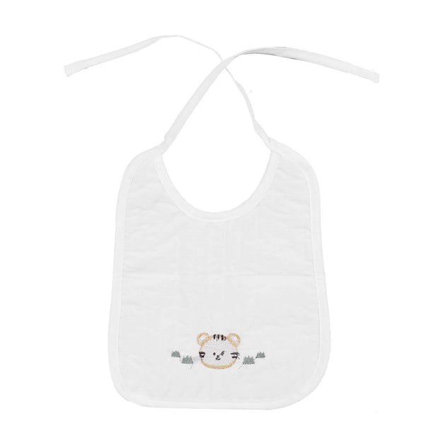 Cartoon Baby Bib Cartoon Design Strong Water Absorption Soft Lightweight Skin Friendly Newborn Bib for Baby Toddler Tiger