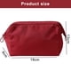 thumbnail image 2 of Hukapapa Nylon nuevo Mo Landi bolsa de cosméticos impermeable bolsa de cosméticos portátil de viaje bolsa de almacenamiento multifuncional.rojo, 2 of 5