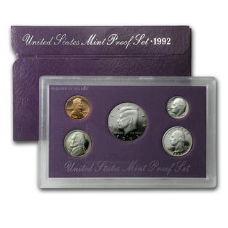 U.S. Mint 1976 Proof Set, Bicentennial Designs, Silver and Copper