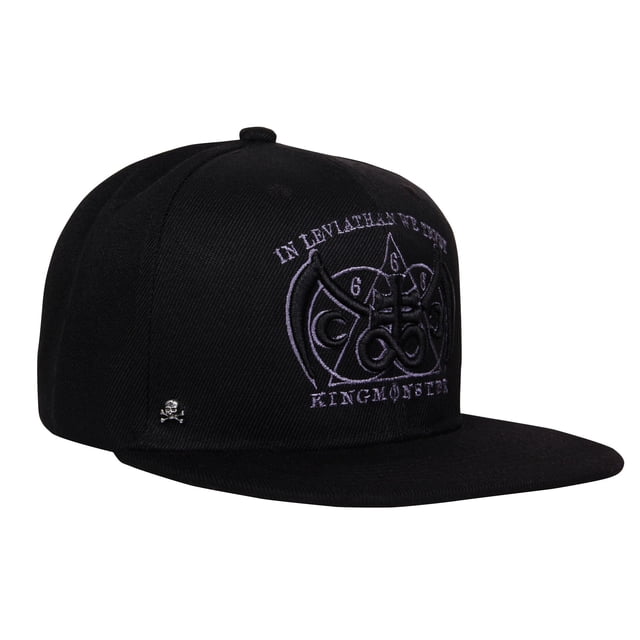 Gorra Plana Negra Unitalla In Leviathan We Trust