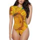 thumbnail image 1 of Balery Vibrant Sunflower Painting Body de cuello redondo de manga corta para mujer Tops de manga corta Tops básicos-XX-Large, 1 of 7