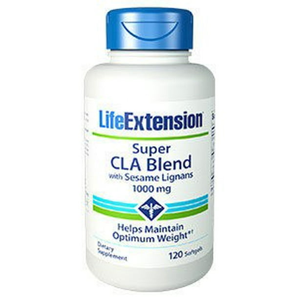 Life Extension Super CLA Fat Burning Weight Loss Blend with Sesame