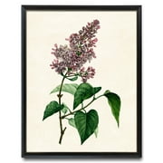 Lilac Printable, Vintage Lilacs Illustration, Flower Wall Art Botanical Print,Painting Art, Dining Room Wall Decor Ideas, Art Deco Frameless 20x30inch
