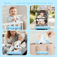 thumbnail image 4 of Baby Vibrating Sleep Soother Dinosaur 3 Adjustable Vibration Modes Portable Sleep Soothing Doll Toy, 4 of 10