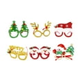 thumbnail image 2 of Xihbxyly Juego de Copas Decorativas Navideñas, Accesorios para Fiestas, Diseño Único para Fotos, Colores Brillantes, Uso Versátil para Fiestas, Fácil de Usar, Juego de 6, 15 X 12 Cm, 2 of 6