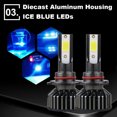 thumbnail image 3 of HB3 9005 F2 8000K LED Headlight Bulbs High/Low Beam For Honda Civic, 3 of 5