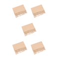 thumbnail image 3 of Ruiboury Cashmere Shawl Warm Cozy Lightweight Portable Versatile Easy To Match Beige 5Set, 3 of 6