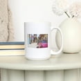 thumbnail image 3 of 15 fl oz Ceramic Mug, Cuba, Pink Car and Street, Photography, Dishwasher & Microwave Safe, 3 of 5
