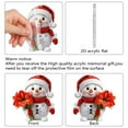 thumbnail image 6 of Snowman Advent Calendar 2025, 24 Days Ornament Advent Calendar for Christmas, Cute Snowman with Flower Advents Calendar for Snowman Lovers Holiday Gift & Home Décor, Christmas Advent Calendars, 6 of 9