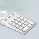 thumbnail image 3 of Teclado Numérico USB Con Cable Shamjiam Portátil 18 Teclas, 3 of 6