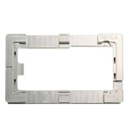 Lcd Screen Glue Refurbishment LCD LOCA Screen Alignment UV Glue Aluminum Mould Mold For Sumsung Galaxy Note 4 ()