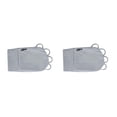 thumbnail image 2 of Wweixi Golf Sunscreen Finger Glove Ice Silk Portable Elastic ightweight Material Left Grey M 2Set, 2 of 6