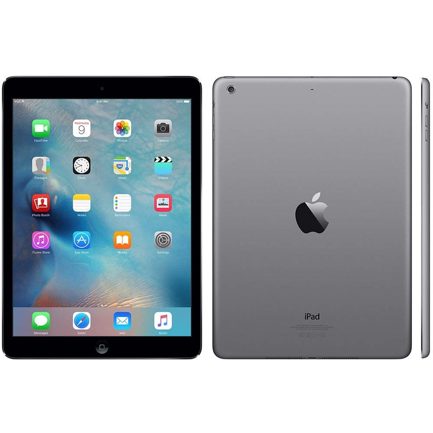 Apple, MGTX2LL/A, iPad Air 2, Tablet WiFi Retina Display 128GB - Space Gray/ 9.7", 1, 1, 1