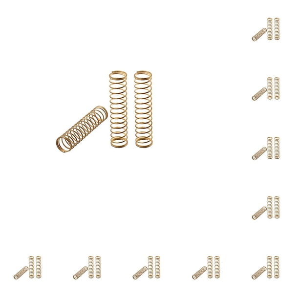 Soidarity Metal Trumpet Springs Professional Shock Spring Waterproof Coated Rustproof Instrument Surface Parts Repair Woodwind Spring Horn 10piezas