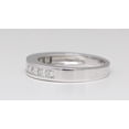 thumbnail image 2 of 14k White Gold Princess Classical channel set diamond half eternity wedding band ring (1 Ct, G , VS2 ), 2 of 4
