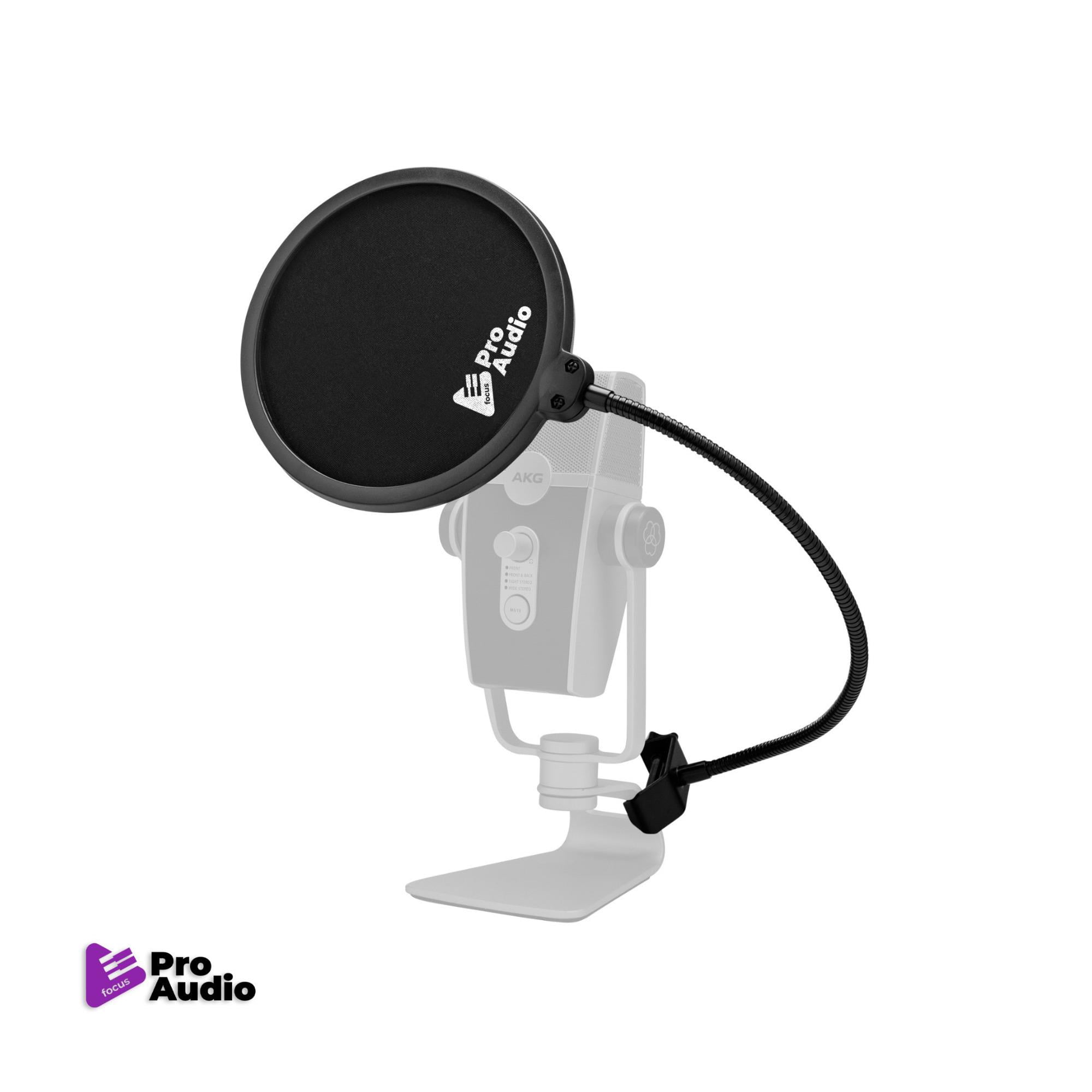 Samson Q2U Dynamic USB Microphone (White, 3-pack) Bundle with 3 x Shockmounts, 3 x Boom Arms and 3 x Pop Filters (12 items)