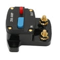 thumbnail image 4 of Car Stereo Fuse Holder, Audio Fuse Breaker Inverter Manual Reset Heavy Duty  For Audio Stereo System 250A, 4 of 8