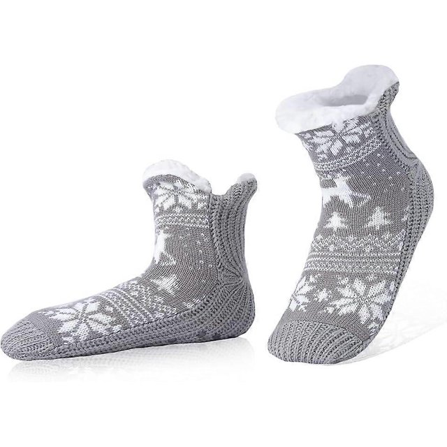Calcetines de invierno cálidos y gruesos ZHAOCHENG suelas antideslizantes