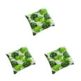 thumbnail image 2 of Decodeary Soft And Comfortable Chair Cushion Pad For Any Chair Cloth Square Chair Cushion Seat Cushion Pad Chair Pad Breathable Tropical banana leaf 3Set, 2 of 6