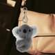 thumbnail image 4 of Llaveros de Koala de felpa, llavero de animal de peluche, colgante, mini llavero de animal lindo y esponjoso, dijes de mochila de oso, llavero Kawaii para bolso, bolso de llave de coche, 4 of 5