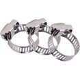 thumbnail image 3 of Abrazadera de manguera de tubo de acero inoxidable ajustable de 1/2 "-3/4" de 20 piezas, sujetador de anillo de tubo de transmisión de tornillo sin fin Ormromra CZBG-ZC81, 3 of 7