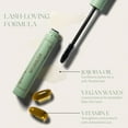 thumbnail image 6 of NATURABLOOM Natural Vegan Black Mascara With Jojoba - Extra Volume and Length For Stunning Lashes - Hypoallergenic, Smudge-proof & Long-lasting mascara - Organic, Cruelty-Free - Made in Italy 9.5ml, 6 of 12