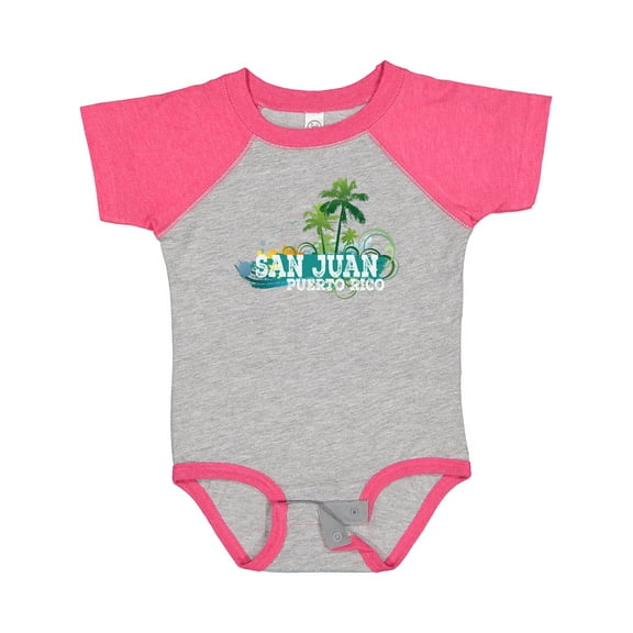 Inktastic San Juan Puerto Rico Boys or Girls Baby Bodysuit