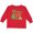 Red, variant on Inktastic My Nanny Loves Me Grandson Dinosaur Boys Long Sleeve Toddler T-Shirt