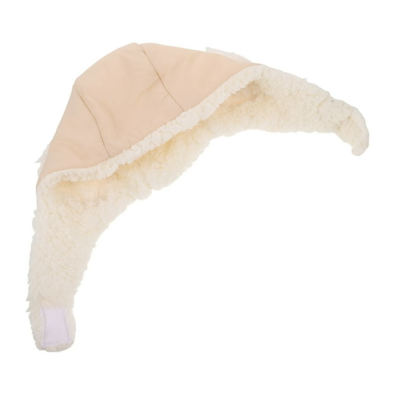 LOLIPPYY Beige Ski Hat with Earflaps, Warm and Windproof Winter Hat for Outdoor Sports