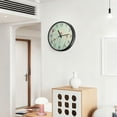thumbnail image 6 of Voice Activated Clock with Glow Light 12 Inch Large Silent Wall Clock Battery Operated for Home Decor Large Dandelions, 6 of 8