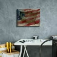 thumbnail image 6 of Epic Graffiti 'American Flag on Metal' by Cindy Jacobs, Canvas Wall Art, 16"x12", 6 of 8