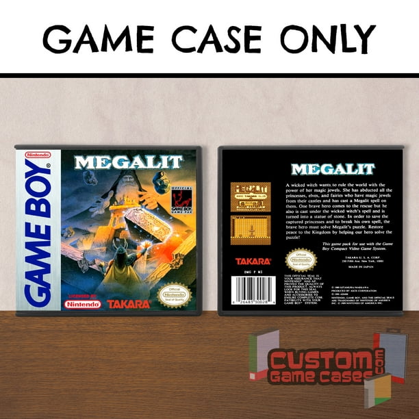 Megalit | (GB) Game Boy - Game Case Only - No Game Walmart.com