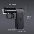 thumbnail image 3 of RYRDWP Clearance Unique Butane Refillable Torch Lighter - Windproof Cool Pipe Lighter, Funny Gift for Men, 3 of 6