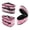 Pink Tie-Dye Pattern, variant on HELLHERO Flowers Pattern Steam Iron Storage Case Large Size Easy to Clean for Hair Tools(Case Only)