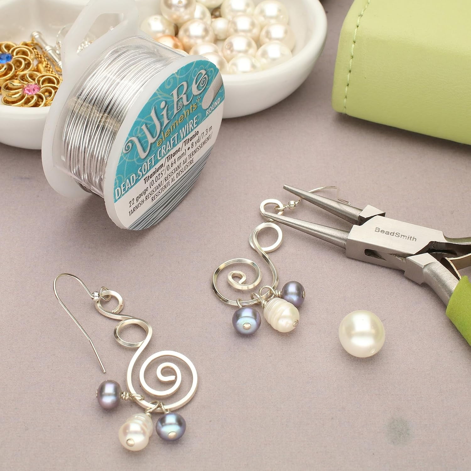 5 Feet - 925 Sterling Silver Wire, Dead Soft Round, 22 Gauge | Made In USA, Jewelry Making Supplies For Bracelets, Rings, Crafting