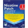 Rite Aid Nicotine Patches - Step 1 | 21 mg - 14 Count | Quit Smoking Patches | Smoking Aid to Help Quit Smoking | Nicotine Transdermal System Patch