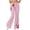 *Pink, variant on Women's Y2K Bow Flare Leg Sweatpants,Ladies High Waisted Trousers,Stretchy Pull-On Pants for Women,Pink,S-2XL