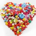 thumbnail image 3 of Botones de resina Haawooky 680 piezas, colores surtidos, 0,7-2,5 cm, 3 of 7