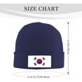 South Korea Korean Flag Beanie Winter Hat for Men Women