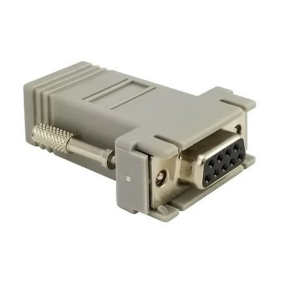 Somfy DB9 to RJ45 Adaptor Cable Connector for RS232 (For Use with URTSI) #9015028
