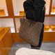 thumbnail image 4 of Bolso tejido de paja para mujer, bolso de hombro tejido hecho a mano de playa grande, bolso de paja, 4 of 5