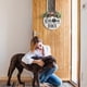 thumbnail image 5 of Welcome We Hope You Like Dogs Spring Wreaths For Front Door St Patricks Easter Decor Farmhouse Door Sign for Front Door Decor - Welcome Wreath Hanging, 5 of 5