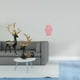 thumbnail image 2 of Figura de ciervo de resina de alce reno, escultura animal con tapa de jarrón de cerámica, adorno de arreglo floral para mesa, boda, inaugura, 2 of 8