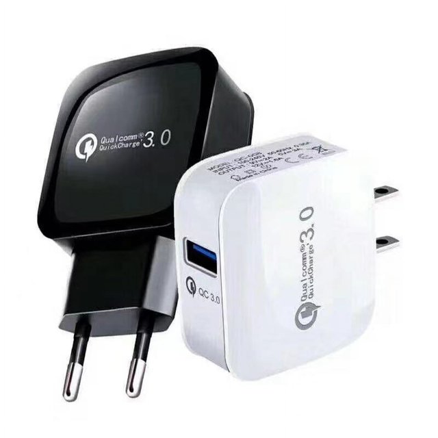 Cargador de teléfono móvil 18W5v3a cabezal de carga rápida cabezal de carga de teléfono móvil de alta potencia carga rápida