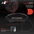 thumbnail image 2 of A-Premium Front Ceramic Disc Brake Pads Set Compatible with Mazda 6 2014-2021, 4 Pcs, 2 of 8